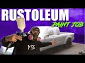 $50 Rustoleum Paint Job "HOW TO" D.I.Y