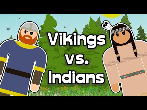 Vidéo: Vikings Contre Indiens - Vue Alternative