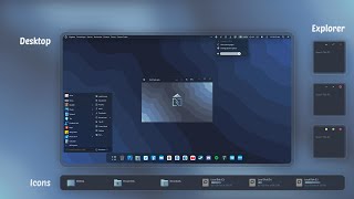 nord theme for windows 11 || make your windows look || by-vin star