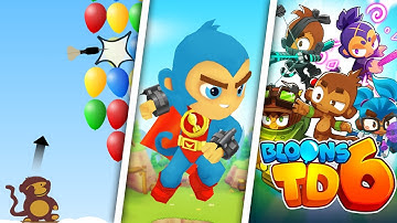 Playing EVERY Bloons Game! | 26 Games | History of Bloons Universe