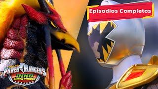 Pawers Ranyer en español | ¿NUEVO Silver Ranger? 😲 | Dino Supercarga | E14 y E15 Episodios Completos