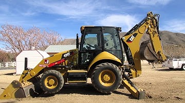 CAT Backhoe Start Up Procedures
