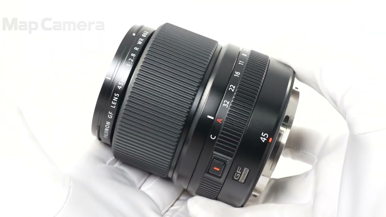 FUJIFILM (フジフイルム) フジノン GF45mm F2.8 R WR 美品 - YouTube
