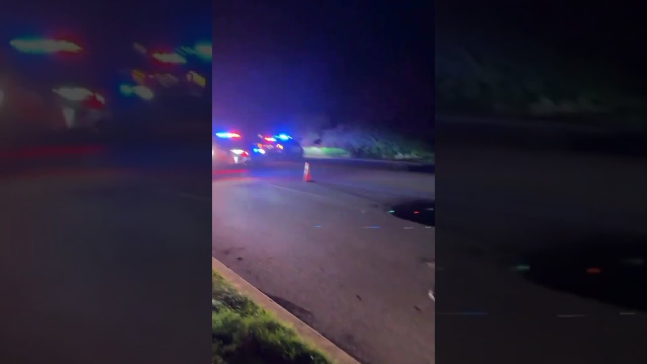 Huge sinkhole leads to crash involving EMS vehicle in Lancaster County, Pa.