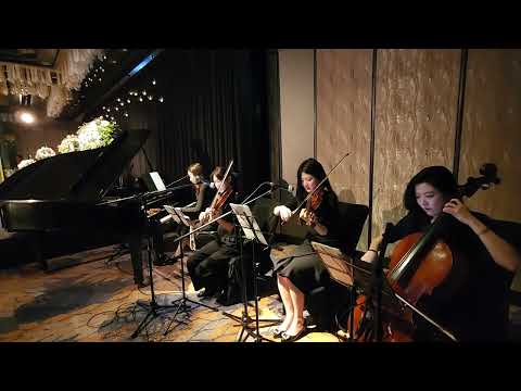포시즌스호텔 누리볼룸 피아노4중주 디즈니 뮬란 Reflection 웨딩연주/결혼식연주