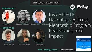 Inside the LFDT Mentorship Program: Real Stories, Real Impact