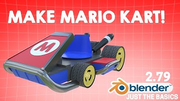 Create Mario Kart in Blender 2.79