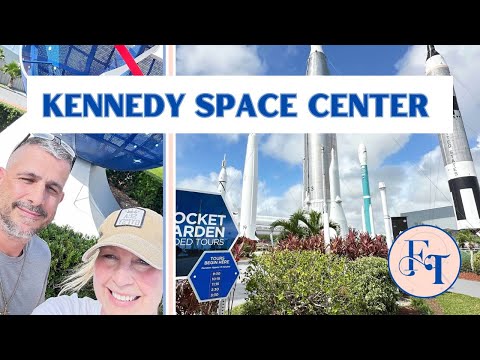 Kennedy Space Center Tour- Visitor Complex and Bus Tour. Cape Canaveral, Florida.