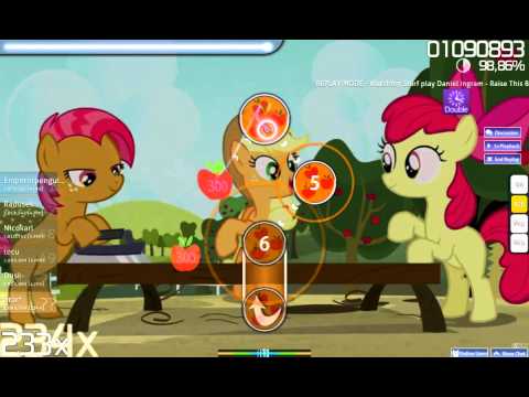 「osu!」Daniel Ingram - Raise This Barn 「Insane」+DT [Storf]