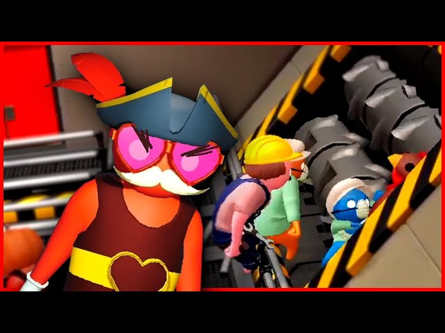 Captain Love's Chicken Nugget Machine - Gang Beasts on Switch!
