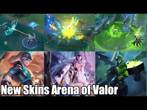 3 New skin Aov!Xeniel demonic creation,Tulen & Sinestrea valor pass skin