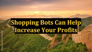 Shopping Bots Can Help Increase Your Profits
