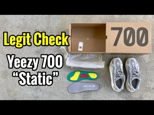yeezy static 700 legit check