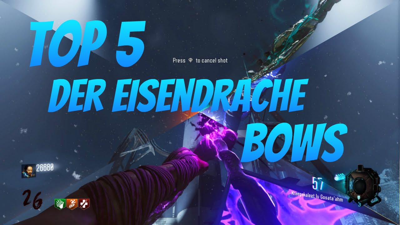 TOP 5 DER EISENDRACHE BOWS - YouTube