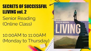 Day 26 - Secrets of Successful Living Vol.2 | Senior Reading