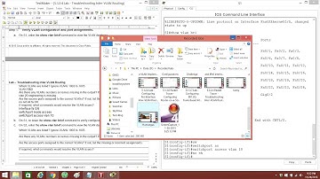 5 3 2 4 Lab   Troubleshooting Inter VLAN Routing