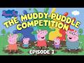 The Muddy Puddle Competition! Who Wins? 🐷💦