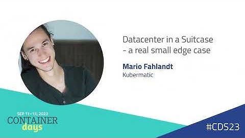 Datacenter in a Suitcase  a real small edge case - Mario Fahlandt