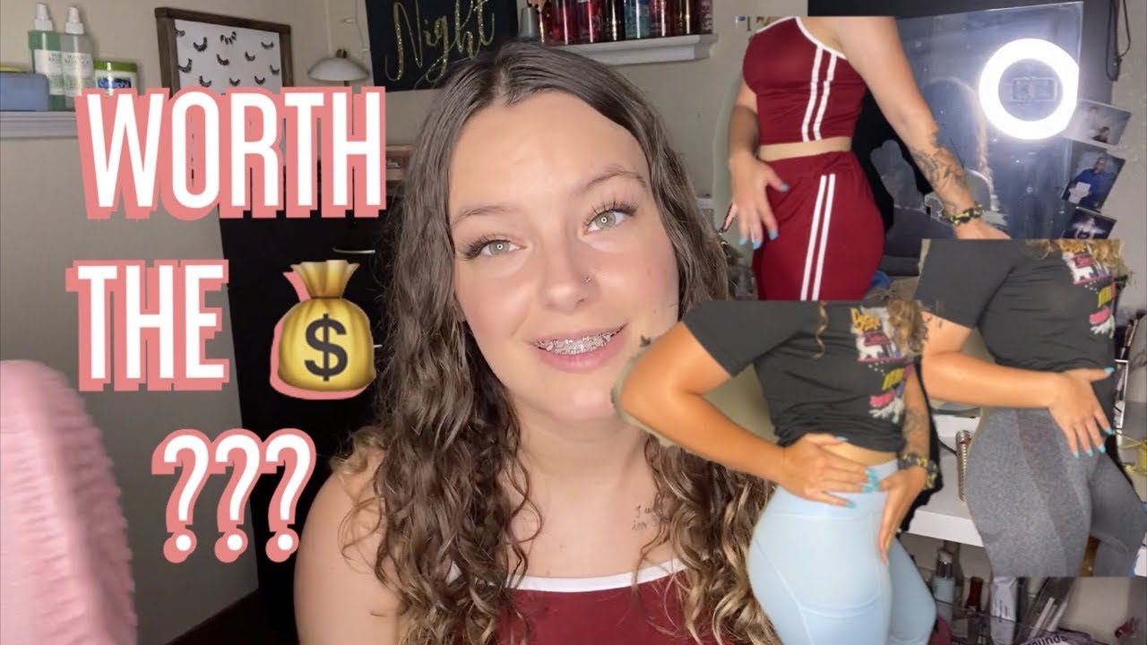 SHEIN TRY ON HAUL WORKOUT CLOTHES YouTube