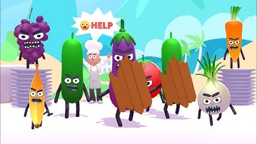 Hit Tomato 3D - All Levels Gameplay Walkthrough