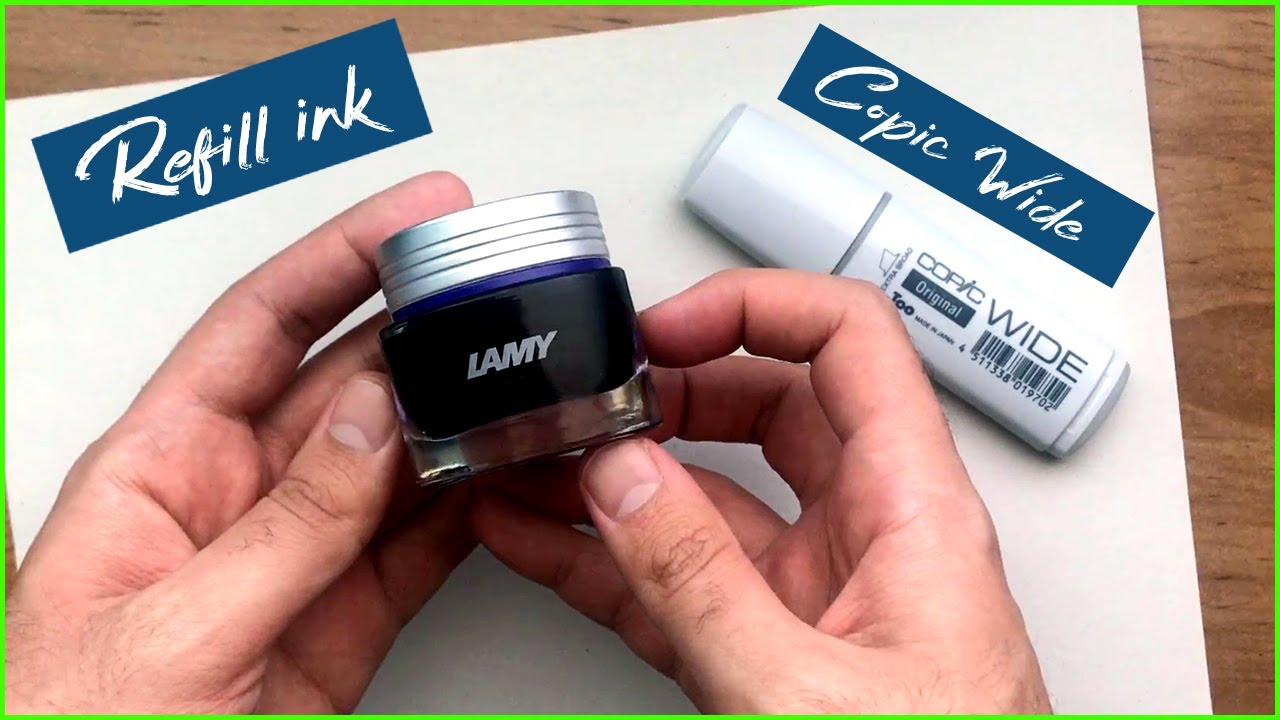 How To Put Ink In Copic Wide Pen Using Lamy Crystal Ink In Easy Quick how-to-put-ink-in-copic-wide-pen-using-lamy-crystal-ink-in-easy-quick