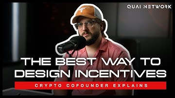 Crypto Co-Founder Describes the Best Way to Design Economic Incentives. #crypto #cryptocurrency