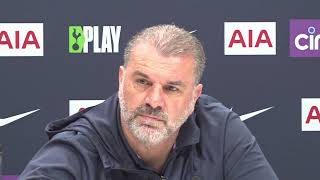 'IT'S NOT A CONCERN, IT'S PART OF THE PROCESS!' PRESS CONFERENCE: Ange Postecoglou Liverpool v Spurs