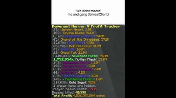Hypixel Skyblock | UnrealClient Showcase! |  #minecraft #mithril #hypixel #hypixelskyblock