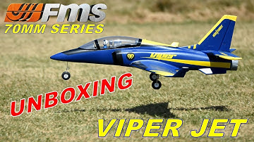 FMS VIPER JET 70MM UNBOXING BY: RCINFORMER