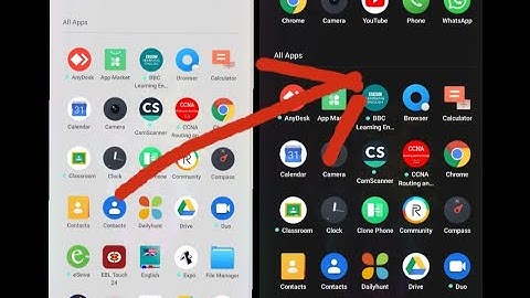 How to Enable dark mode in one click? || no software required  Realme 5 || ( android /realme /oppo)