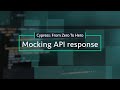 Cypress.io: How to mock API response