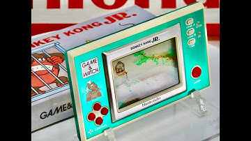 Episode 45 - Nintendo Game & Watch New Wide Screen Donkey Kong Jr. DJ-101 - 1982