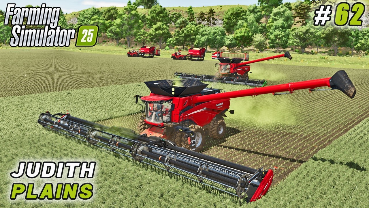 Два новых комбайна и перерабатывающий завод по производству зеленой фасоли | FS 25 | Джудит Плейн...