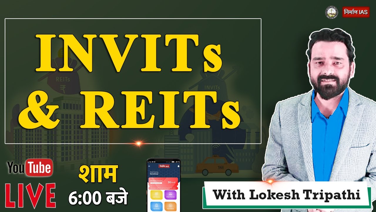 INVITs and REITs with Lokesh Sir | | Nirman IAS - YouTube