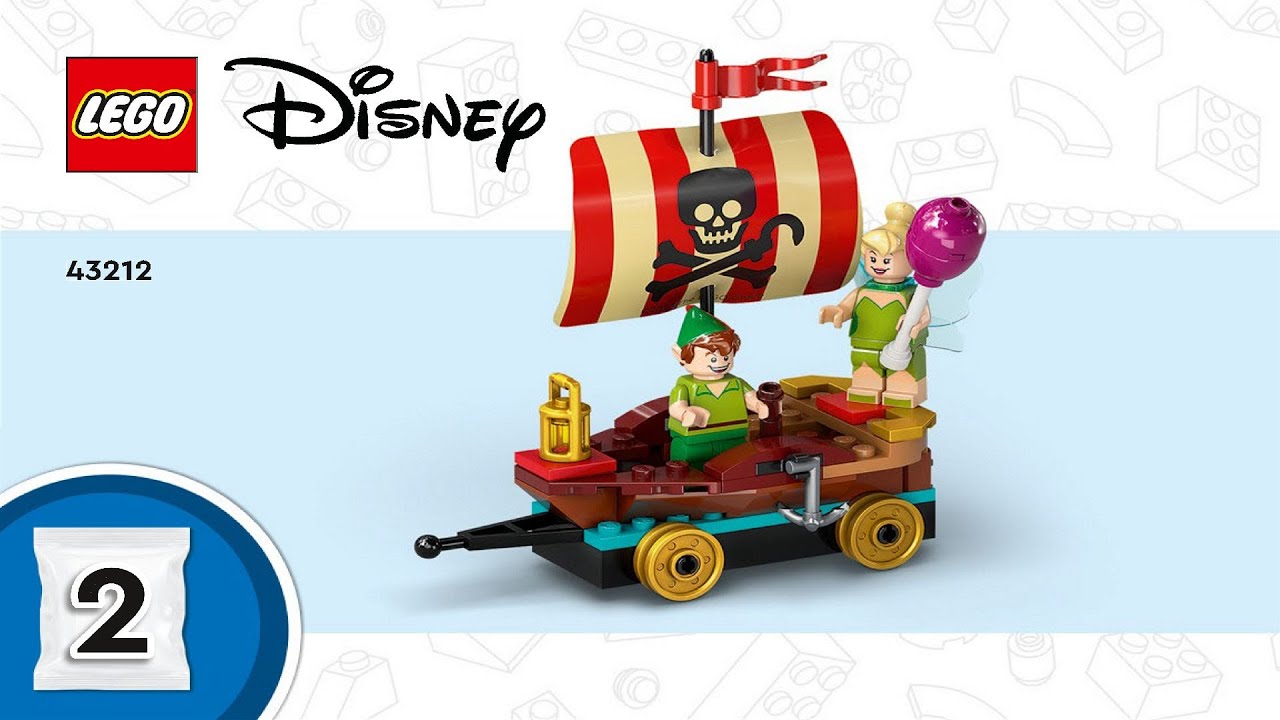 LEGO instructions - Disney - 43212 - Disney Celebration Train