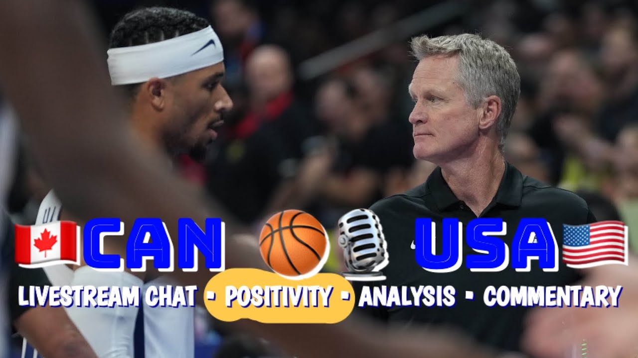 Warriors fans root for USA (Steve Kerr!) vs Canada in #FIBAWC watch party/ live chat/commentary/PVO