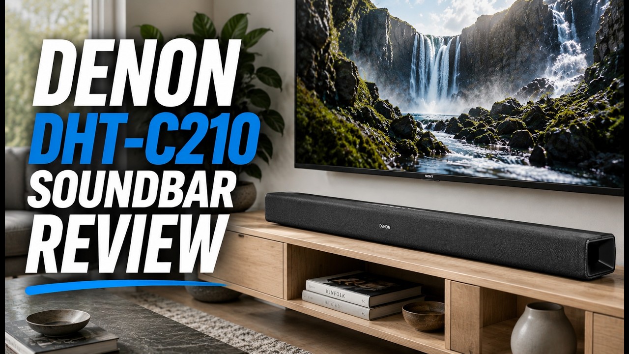 Denon DHT-C210 Dolby Atmos Soundbar Review | Best Budget Soundbar