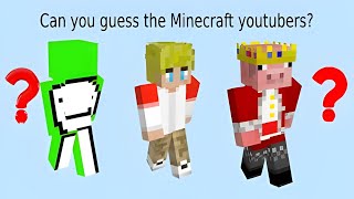 Can you guess the Minecraft Youtubers! Part 1