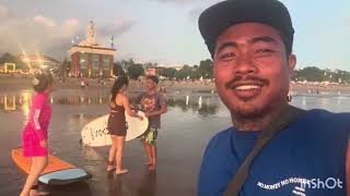 Belajar Surfing Sama Cewek Lokal Cantik