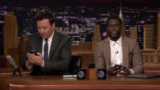 Kevin Hart FaceTimes Dwayne Johnson While Co Hosting The Tonight Show3