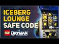 Iceberg Lounge Red Brick Safe Code Lego Batman Legacy of the Dark Knight