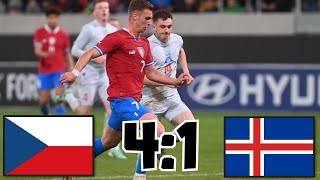 ČESKO VS ISLAND U21 KVALIFIKACE NA EURO 2025