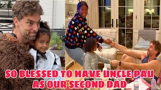 The Bryant’s Beautiful Moments With Uncle Pau Gasol | SO BLESSED TO HAVE UNCLE PAU AS OUR SECOND DAD