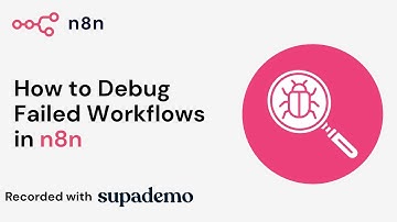 How to Debug Failed Workflows in n8n