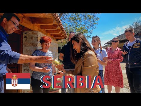 RIDING OFF-ROAD IN SERBIA (they gave me free wine!) [Ep. 4] 🇷🇸