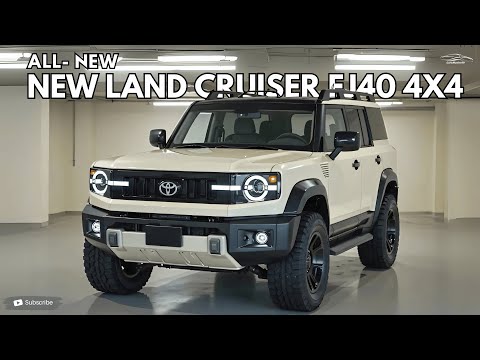 新型ランドクルーザー FJ40 4x4 発表 - オフロードの野獣が