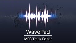 WavePad Audio Editing Tutorial | MP3 Track Editor  - Durasi: 1:51. 