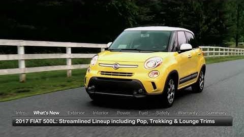 2017 FIAT 500L Test Drive