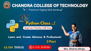 Python class Day3 by Dharna Mam| 2015 #ai #python 