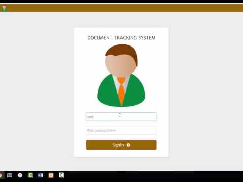 Document Tracking System - YouTube